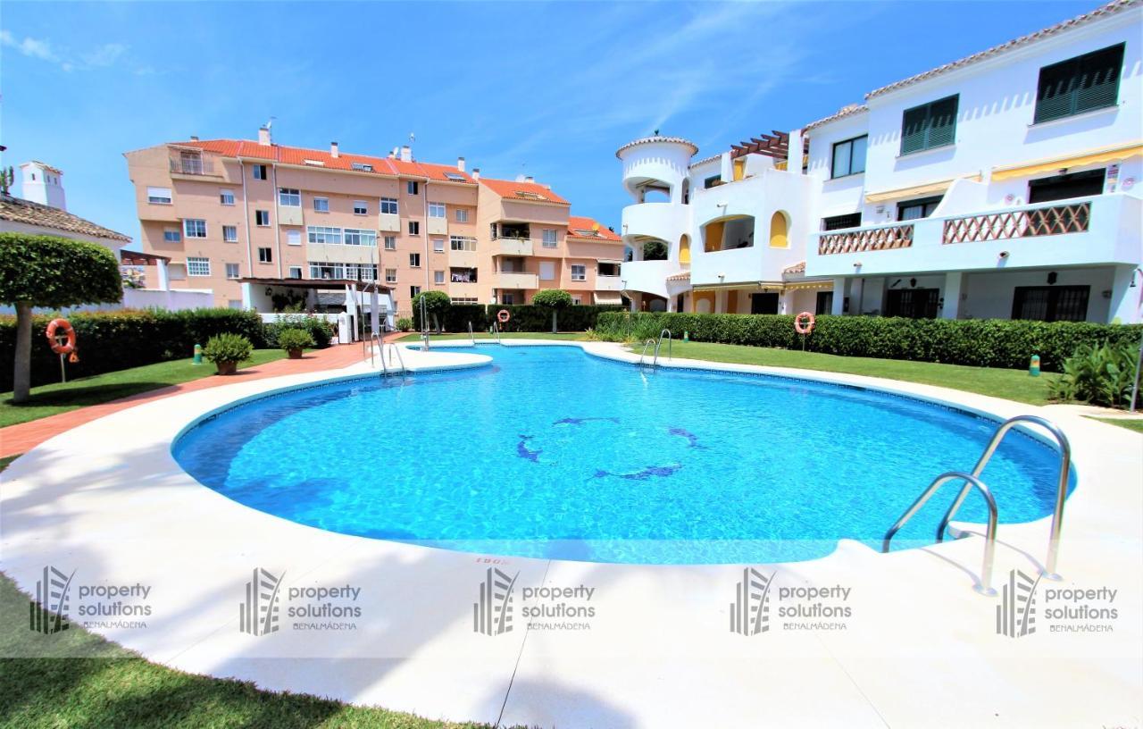 Apartamento PUEBLO DEL PARQUE 3- Terraza, jardín, barbacoa y piscina Benalmádena Exterior foto