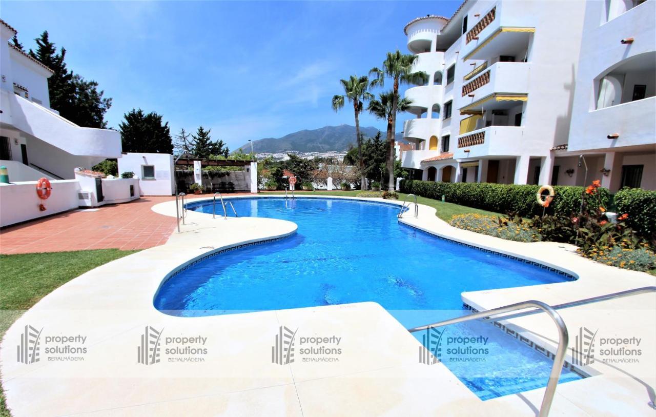 Apartamento PUEBLO DEL PARQUE 3- Terraza, jardín, barbacoa y piscina Benalmádena Exterior foto
