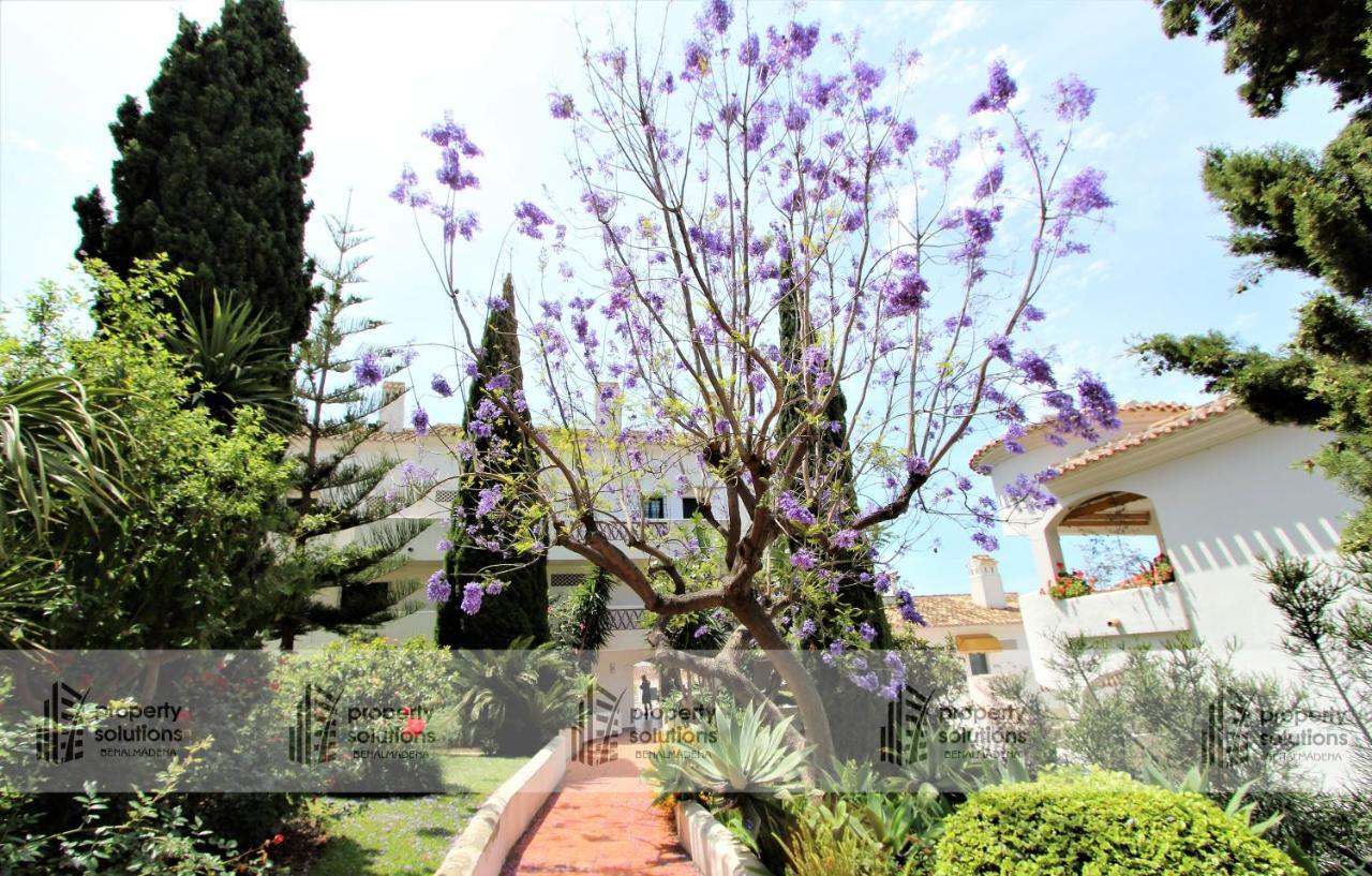 Apartamento PUEBLO DEL PARQUE 3- Terraza, jardín, barbacoa y piscina Benalmádena Exterior foto