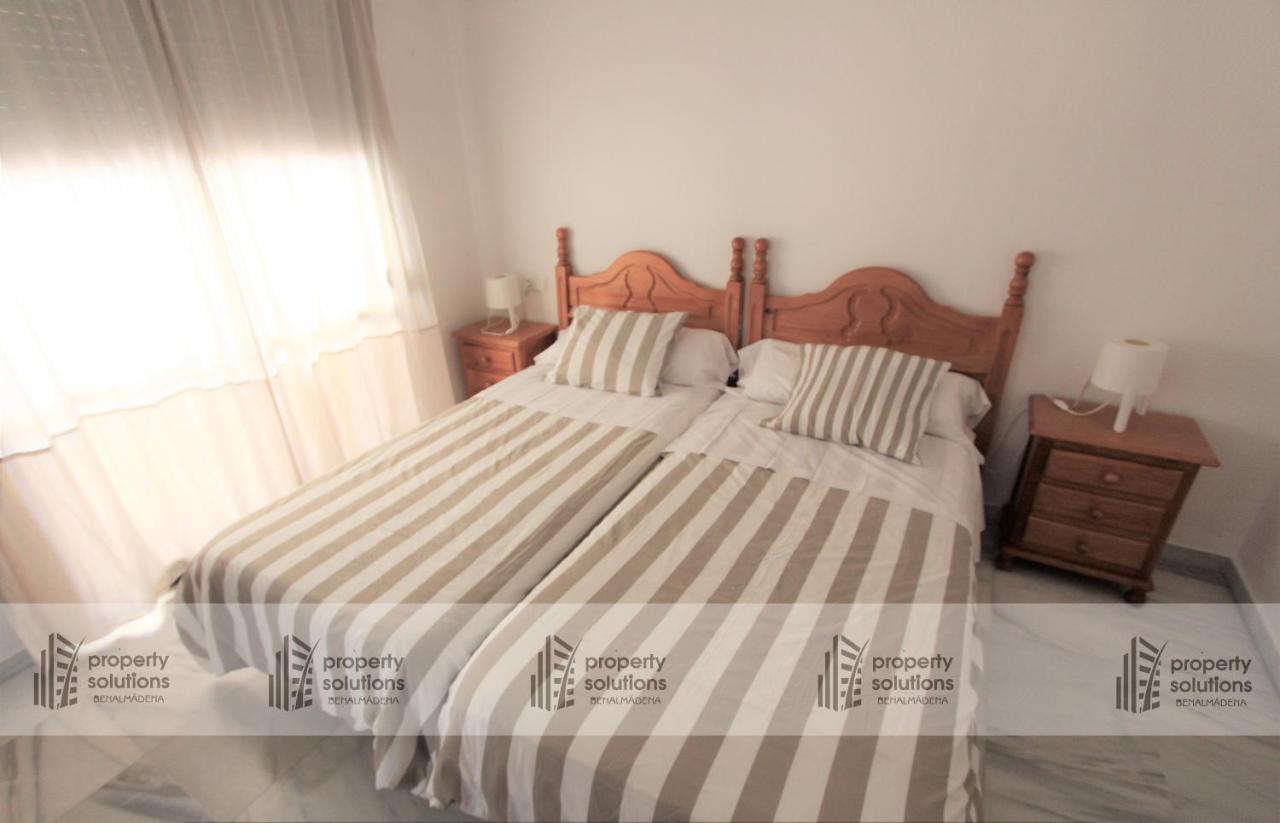 Apartamento PUEBLO DEL PARQUE 3- Terraza, jardín, barbacoa y piscina Benalmádena Exterior foto