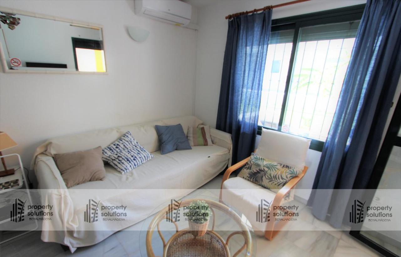 Apartamento PUEBLO DEL PARQUE 3- Terraza, jardín, barbacoa y piscina Benalmádena Exterior foto