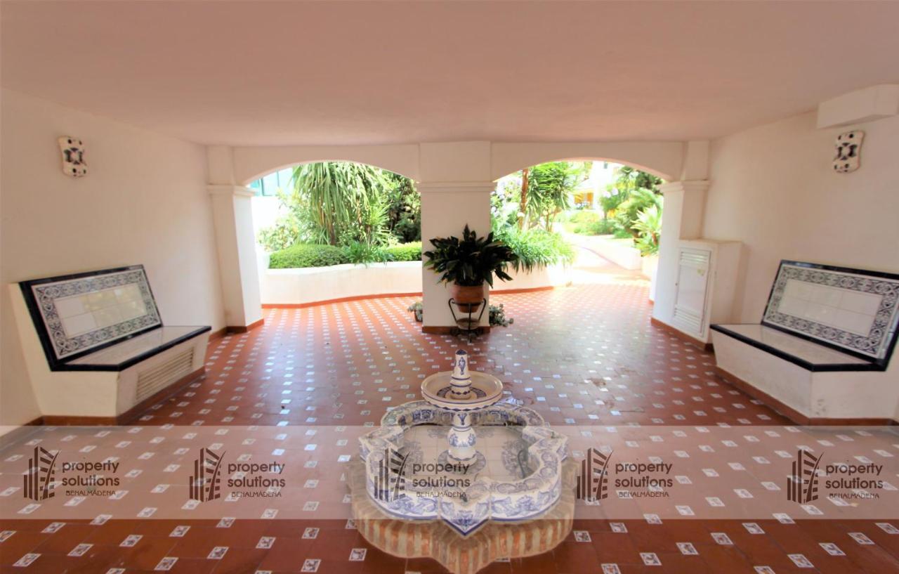Apartamento PUEBLO DEL PARQUE 3- Terraza, jardín, barbacoa y piscina Benalmádena Exterior foto