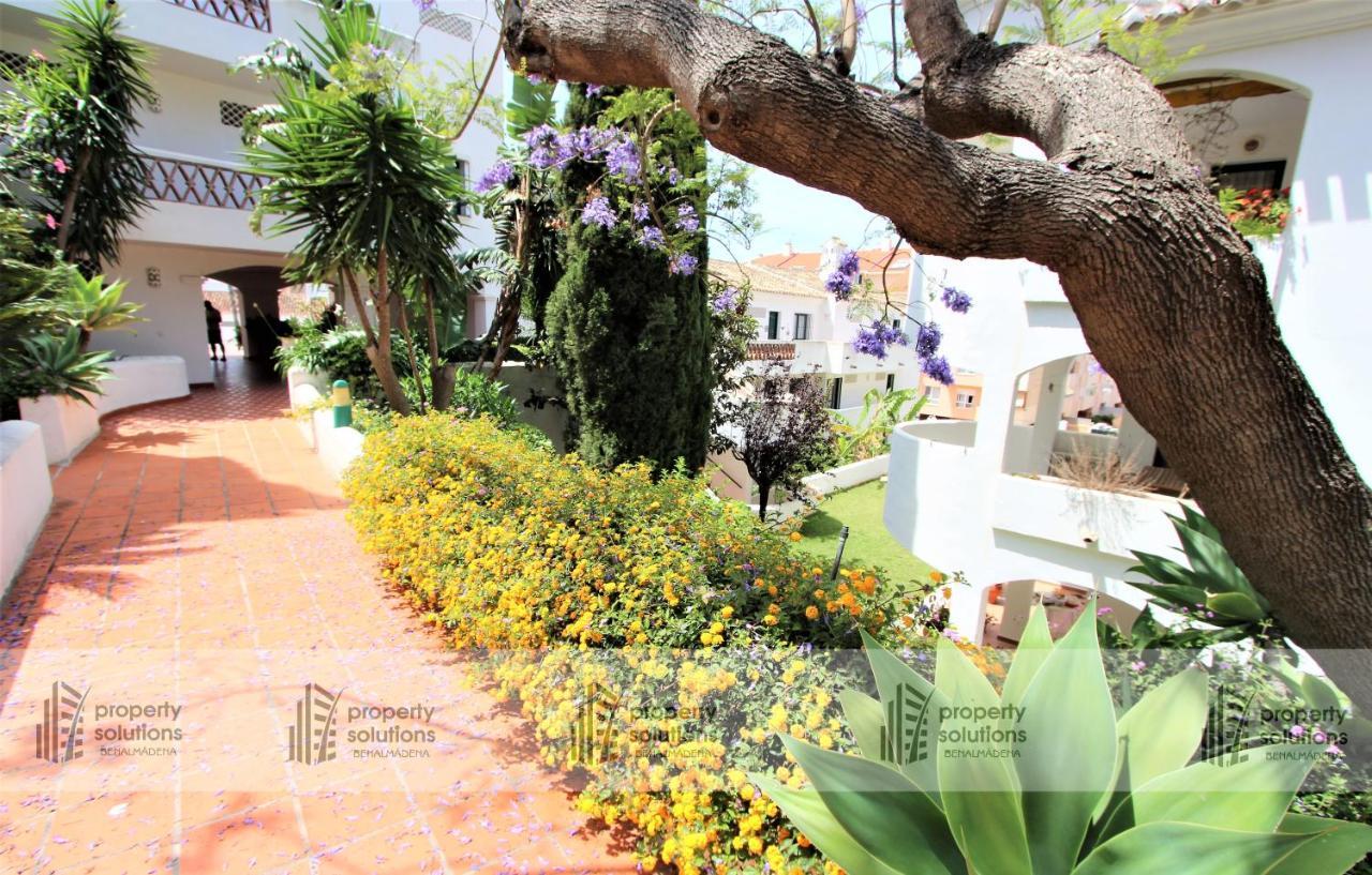 Apartamento PUEBLO DEL PARQUE 3- Terraza, jardín, barbacoa y piscina Benalmádena Exterior foto