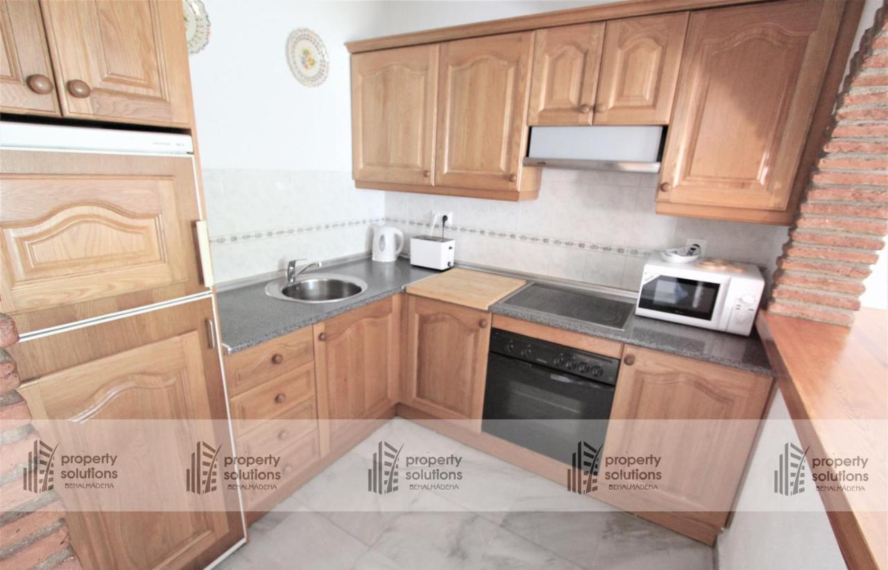 Apartamento PUEBLO DEL PARQUE 3- Terraza, jardín, barbacoa y piscina Benalmádena Exterior foto