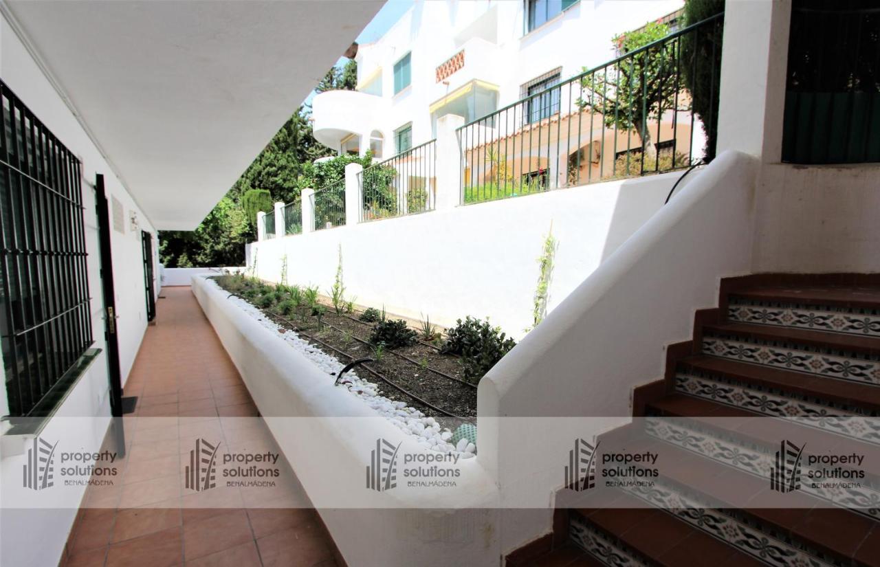 Apartamento PUEBLO DEL PARQUE 3- Terraza, jardín, barbacoa y piscina Benalmádena Exterior foto