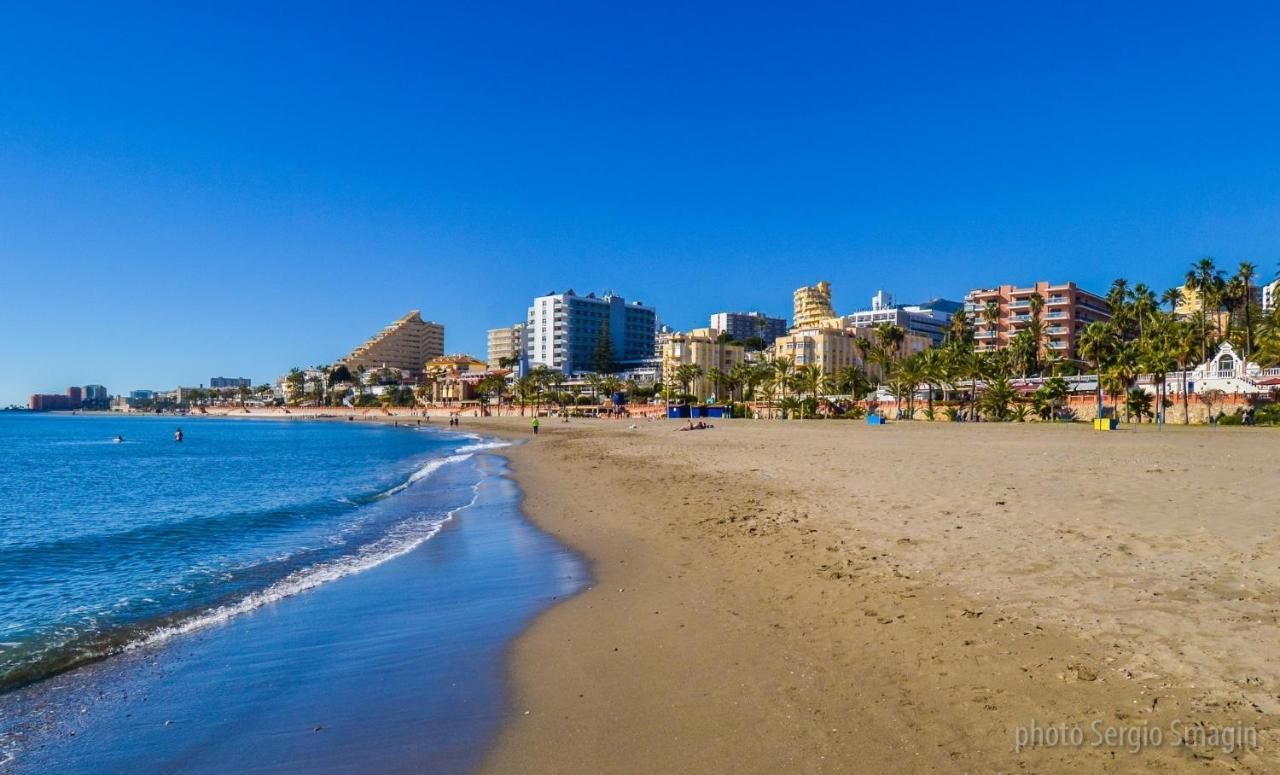Apartamento PUEBLO DEL PARQUE 3- Terraza, jardín, barbacoa y piscina Benalmádena Exterior foto